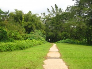 Entrance to trail heaven